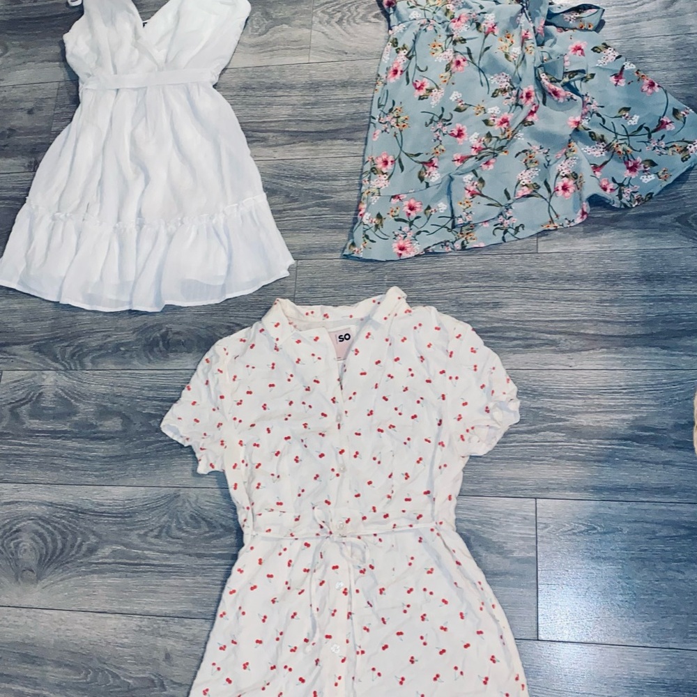 3 New Summer Junior Dresses